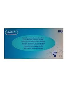 ALVITA GUANTES NITRI S/POLVO M