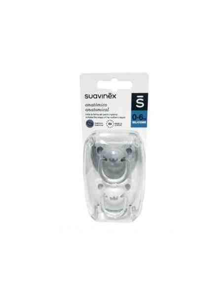 CHUPETE SILICONA ANATOMICO SUAVINEX 0 - 6 MESES