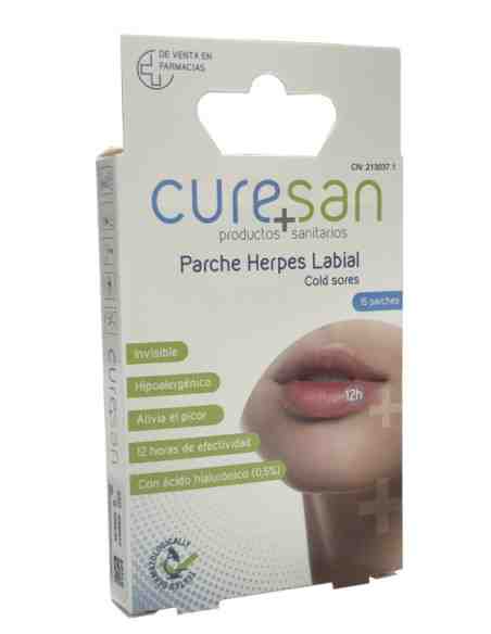 CURESAN PARCHE HERPES LABIAL 15 UNIDADES