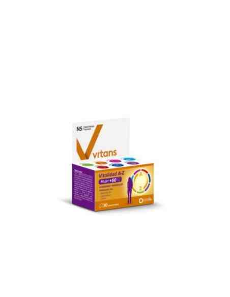 NS VITANS VITALIDAD A-Z MUJER 50+ 30 COMPRIMIDOS