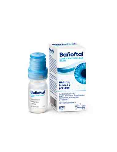 BAÑOFTAL LUBRICANTE OCULAR BASIC 0.15 % 10 ML
