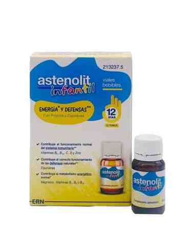 ASTENOLIT INFANTIL 12 VIALES 10 ML