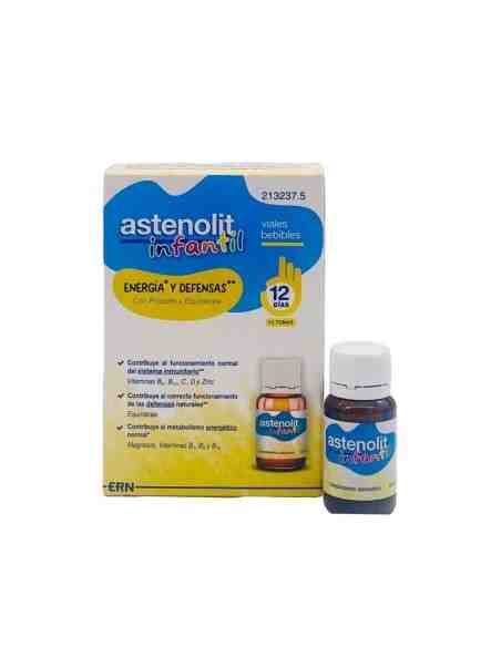 ASTENOLIT INFANTIL 12 VIALES 10 ML