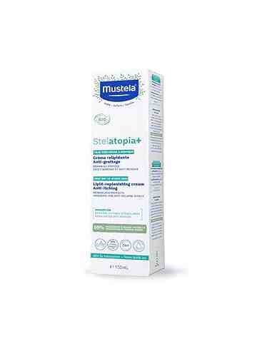 STELATOPIA CREMA FACIAL EMOLIENTE PIEL ATOPICA MUSTELA 1 ENVASE 40 ML