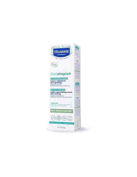 STELATOPIA CREMA FACIAL EMOLIENTE PIEL ATOPICA MUSTELA 1 ENVASE 40 ML