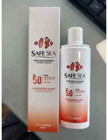 SAFE SEA SPF 50 CREMA FOTOPROTECTORA 200ML