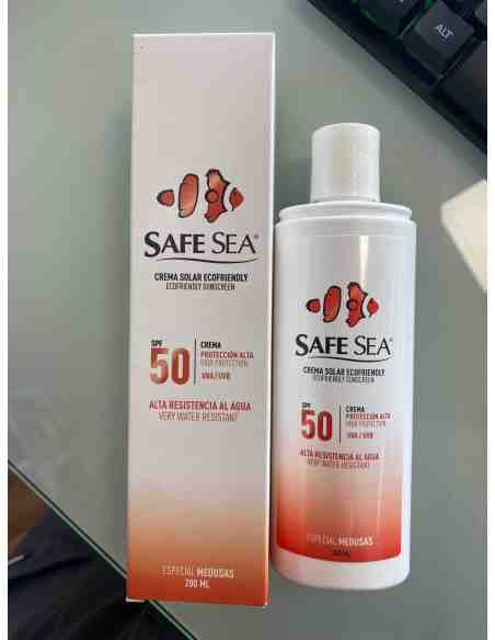 SAFE SEA SPF 50 CREMA FOTOPROTECTORA 200ML