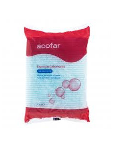 ACOFAR ESPONJA ENJABONADA DESECHABLE 24 ESPONJAS