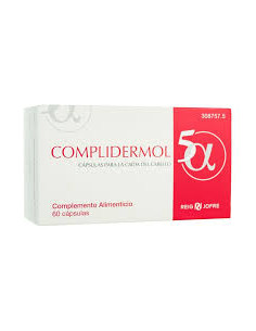 COMPLIDERMOL 5ALFA 60 CAPS