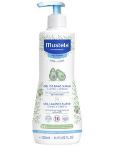 MUSTELA GEL DE BAÑO SUAVE 1 ENVASE 750 ML