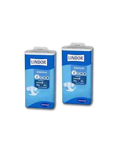 PAÑAL LINDOR ELASTICO NOCHE GRANDE 80 UD