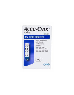ACCU CHEK AVIVA TIRAS REAC GLUCOSA 50 UD