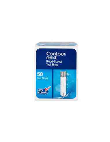 CONTOUR NEXT TIRAS REACTIVAS GLUCOSA 50U