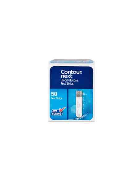 CONTOUR NEXT TIRAS REACTIVAS GLUCOSA 50U