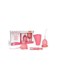COPA MENSTRUAL ENNA CYCLE EASY CUP 1 UNIDAD TALL