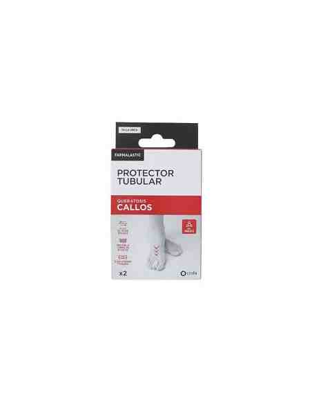PROTECTOR TUBULAR CALLOS FARMALASTIC 2 UNIDADES TALLA UNICA