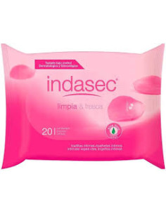 TOALLITAS INTIMAS INDASEC 20 U