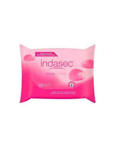 TOALLITAS INTIMAS INDASEC 20 U