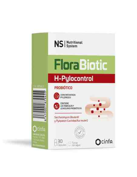 NS FLORABIOTIC H-PYLOCONTROL 28 CAPSULAS