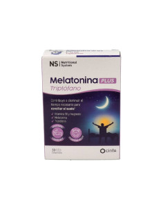 NS MELATONINA PLUS TRIPTOFANO 30 COMPRIMIDOS
