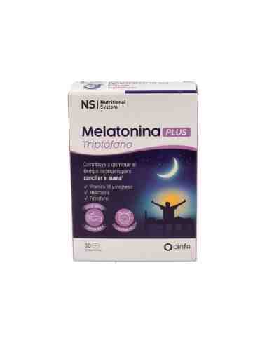 NS MELATONINA PLUS TRIPTOFANO 30 COMPRIMIDOS