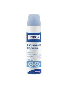 LINDOR ESPUMA LIMPIEZA 1 ENVASE 400 ML