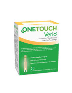 TIRAS REACTIVAS GLUCEMIA ONETOUCH VERIO 50 U