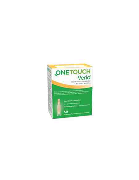 TIRAS REACTIVAS GLUCEMIA ONETOUCH VERIO 50 U