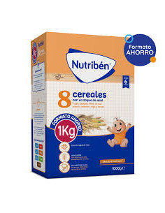 NUTRIBEN 8 CEREALES Y MIEL 1 ENVASE 1000 G