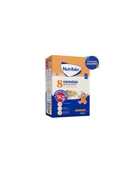 NUTRIBEN 8 CEREALES Y MIEL 1 ENVASE 1000 G