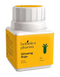 GINSENG ROJO BOTANICAPHARMA 500 MG 60 CAPSULAS