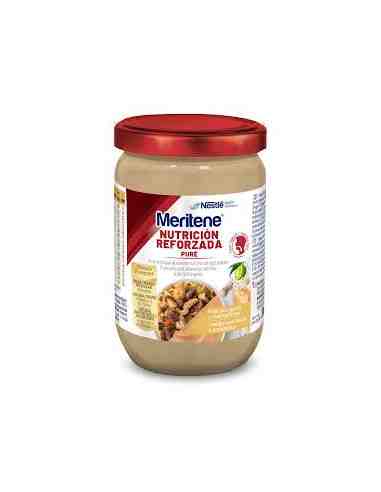 MERITENE PURE 300 G POLLO PASTA Y CHAMPIÑONES