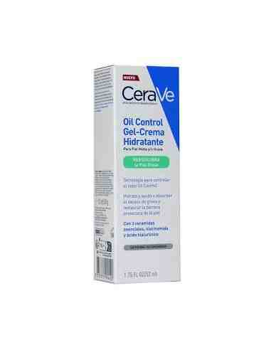 CERAVE OIL CONTROL GEL CREMA HIDRATANTE 1 ENVASE 52 ML DOSIFICACOR