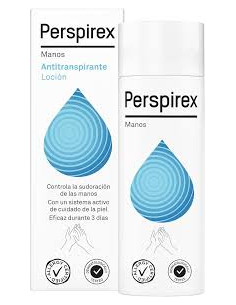 PERSPIREX LOCION ANTITRANPIRANTE PIES Y MANOS 1 ENVASE 100 ML