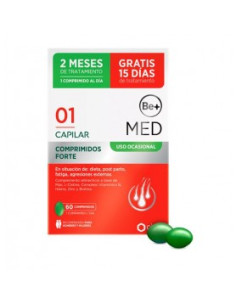 BE+ MED CAPILAR USO OCASIONAL FORTE 60 COMPRIMIDOS