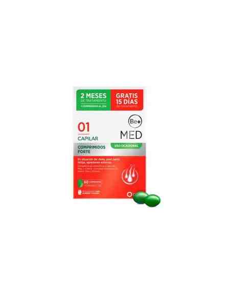 BE+ MED CAPILAR USO OCASIONAL FORTE 60 COMPRIMIDOS