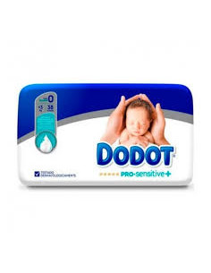 PAÑAL INFANTIL DODOT PRO SENSITIVE T- 0 3 KG 38