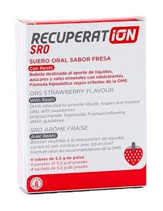 RECUPERAT-ION SUERO ORAL S.R.O. 4 SOBRES SABOR FRESA