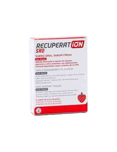RECUPERAT-ION SUERO ORAL S.R.O. 4 SOBRES SABOR FRESA