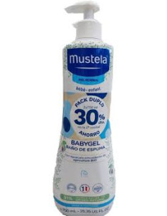 HYDRA BEBÉ+GEL BAÑO SUAVE MUSTELA