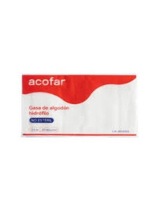 GASA ALGODON HIDROFILO NO ESTERIL ACOFAR 1 UNIDAD 0,25 m2