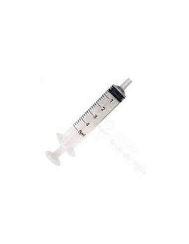 JERINGA APIROGENA DE 3 CUERPOS APOSAN BOTIQUIN 100 UNIDADES 5 ML
