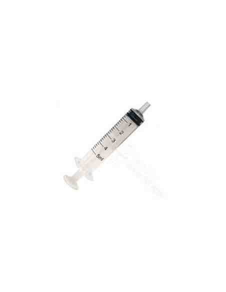 JERINGA APIROGENA DE 3 CUERPOS APOSAN BOTIQUIN 100 UNIDADES 5 ML