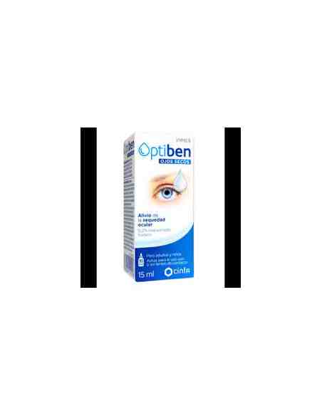 OPTIBEN OJOS SECOS GOTAS 1 FRASCO 15 ML