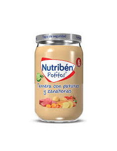 NUTRIBEN TERNERA CON PATATAS Y ZANAHORIAS POTITO