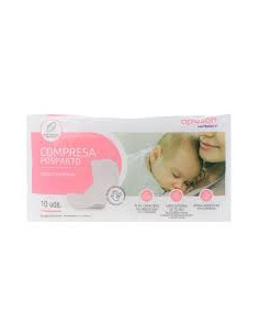 COMPRESAS POSPARTO APOSAN MATERNITY 10 UNIDADES