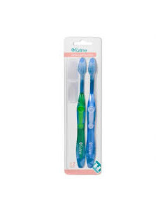 CEPILLO DENTAL FARLINE SUAVE PACK 2 UNIDADES