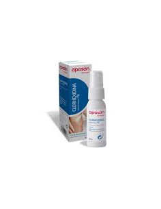 CLORHEXIDINA APOSAN 1% 1 FRASCO PULVERIZADOR 30 ML