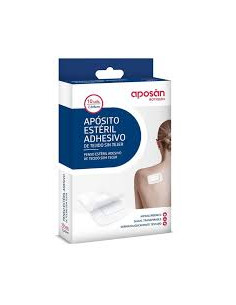 APOSITO ESTERIL TEJIDO SIN TEJER ADHESIVO APOSAN 10 APOSITOS 7 X 5 CM PACK