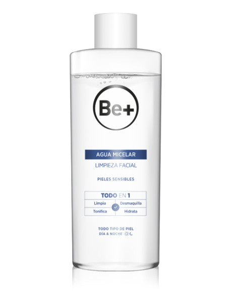 BE+ AGUA MICELAR TODO EN 1 1 ENVASE 500 ML